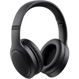 Навушники бездротові Havit H633BT Black Bluetooth 5.1 мікрофон динаміки 40 мм Type-C 350 mAh (HV-H633BT) - мініатюра 2