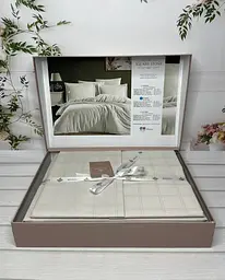 Постільна білизна Belizza Square Stone Жаккард Romeo Home pbe0052154
