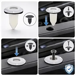 Кліпса під саморіз Bmw (51-12-7-046-911, 51127046911, 14340) (C3257) - мініатюра 2