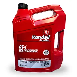 Моторна олива Kendall GT-1 High Performance 5W30, 3,78 л - мініатюра 1