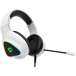 Навушники Canyon GH-6 Shadder Gaming 3.5 мм RGB White (CND-SGHS6W) - мініатюра 2