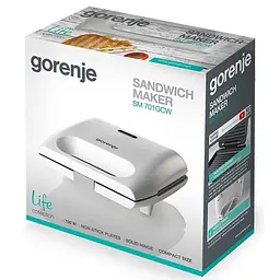 Бутербродниця Gorenje SM701GCW - мініатюра 3