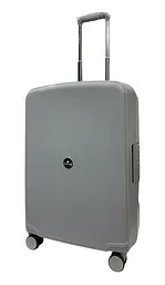 Валіза середня (M) Snowball 37103 поліпропілен Срібна