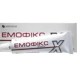 Мазь-бар'єр гемостатична Arterium Емофікс для зупинки та запобігання носових кровотеч і пошкоджень шкіри з аплікатором 30 г (4571005)