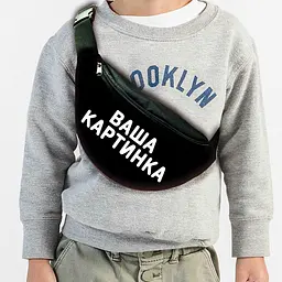 Сумка-бананка з друком фото, картинки, напису, логотипу,під замовлення оптом, сумка через плече (00204)