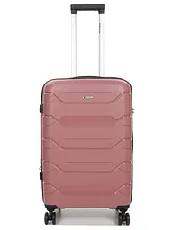 Валіза середня M поліпропілен Worldline Airtex 282 74л 64×41×26см Рожеве золото - мініатюра 2