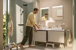 Стакан для зубних щіток Hansgrohe AddStoris S з тримачем chrome 41769000 - мініатюра 3