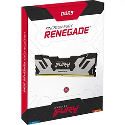 Модуль пам'яті для комп'ютера DDR5 96GB (2x48GB) 6400 MHz Renegade Silver XMP Kingston Fury (ex.HyperX) (KF564C32RSK2-96) - мініатюра 6