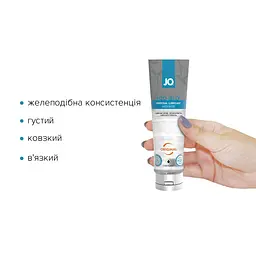 Густий лубрикант на водній основі JO H2O JELLY — ORIGINAL (120 мл), без парабенів та гліколю - мініатюра 2