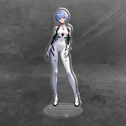Акрилова колекційна фігурка Євангеліон Evangelion (Рей Аянамі) 1 15 см