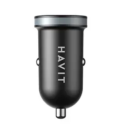 Автомобільний зарядний пристрій HAVIT CC2043 30W USB-A+USB-C HAVIT (29114-000) - мініатюра 5