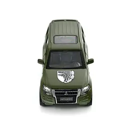 Автомодель TechnoDrive Шеврони Героїв Mitsubishi Pajero 4WD Turbo 93 ОМБр (250283M) - мініатюра 9