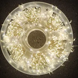 Гірлянда світлодіодна від мережі Роса Y25-27WW 19576 20 м 500 LED теплий жовтий - мініатюра 2
