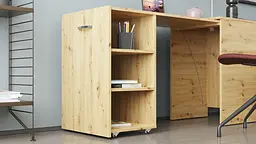 Стіл-тумба трансформер Смарт 1/1 Ferrum-decor 750x1450x500 ДСП Дуб Артізан 16 мм (FRD-105072) - мініатюра 14