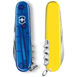 Ніж Victorinox Spartan Ukraine 91мм 12функ син.прозор-жовт - мініатюра 5