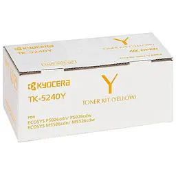 Тонер-картридж Kyocera TK-5240Y Yellow 3K (1T02R7ANL0) - мініатюра 3
