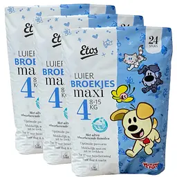 Підгузки-трусики Etos 4 Maxi (8-15 кг), 72 шт