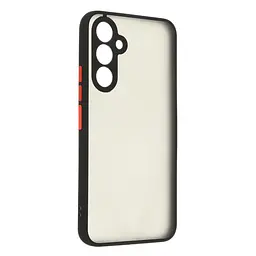 Чехол-накладка для Samsung Galaxy A54 5G (A546), Frosted Matte, черный, противоударный чехол с защитой всего корпуса, термополиуретан TPU + поликарбонат PC, ArmorStandart (ARM66717)