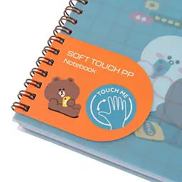 Зошит для записів YES В5 80 арк софт-тач Line Friends (765741) - мініатюра 2