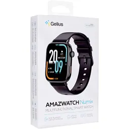 Смарт-годинник Gelius Pro GP-SW009 (Amazwatch Numix) Black (2099900996863) - мініатюра 9