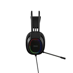 Навушники AOC ACG2500BK RGB Black (ACG2500BK/00) - мініатюра 4