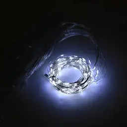 Світлодіодна гірлянда-завіса USB 200 LED 3x2м з пультом Блакитний (47719-708_214) - мініатюра 8