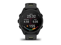 Смарт-годинник Garmin Forerunner 170 Black with Black/Amp Yellow Band (010-03920-00) - мініатюра 5