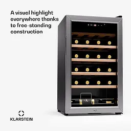 Винний холодильник Klarstein Shiraz Premium Smart 24 (10045339) - мініатюра 6
