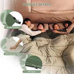 Спальний мішок Naturehike CNK2300019 Green [697650766522] [146764] - мініатюра 2