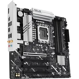 Материнська плата LGA1851, Asus B860M MAX GAMING AX, B860, 4xDDR5, 1xPCI-E 5.0 x16, 3xPCI-E 4.0 x16, 4xSATA3, 3xM.2, Realtek 7.1, Realtek 2.5Gb, WiFi 6, Bluetooth 5.4, DP/Type-C, MicroATX - мініатюра 4