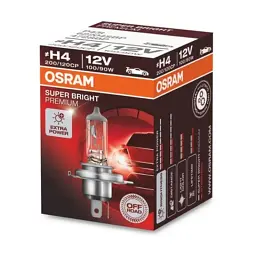 Автолампа Osram галогенова 100/90W (OS 62204 SBP) - мініатюра 2