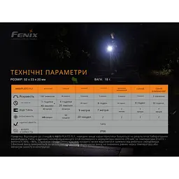 Ліхтар ручний Fenix MINI-LITE - мініатюра 17