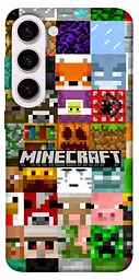 Чохол Demsky Minecraft collage для Samsung Galaxy S23+