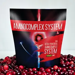 Амінокислота Power Pro Aminocomplex System, 500 грам - Журавлина