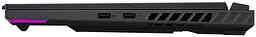 Ноутбук ASUS ROG Strix G16 G614JV-N3106 16' FHD IPS, Intel i5-13450HX, 16GB, F512GB, NVD4060-8, NoOS, Сірий (90NR0C61-M00CA0) - мініатюра 9