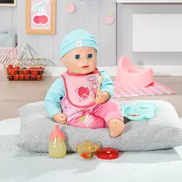 Інтерактивна лялька Baby Annabell Ланч крихітки Аннабель, з аксесуарами, 43 см (702987) - мініатюра 11