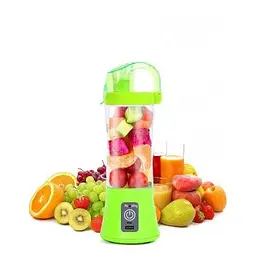 Фітнес блендер Q&Q Qllipin Juice Cup OL-602 акумуляторний портативний з поїлкою зелений - мініатюра 3