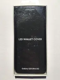 Чохол-книжка Smart LED Wallet View Cover EF-NG988PBEGRU для Samsung Galaxy S20 Ultra (6.9") Чорний - мініатюра 6