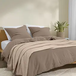 Плед-покривало Cosas Knitted Braid Magnolia косичка 75х95 см (Blanket_07Magnolia_KnittedBraid_75x95) - мініатюра 3