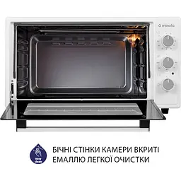 Електрична піч Minola Foe 4815 WH - мініатюра 8
