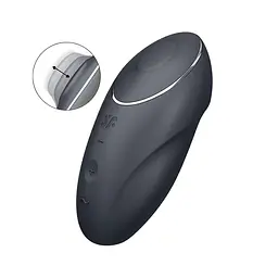 Кліторальний стимулятор Satisfyer Tap & Climax 1 Grey