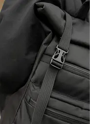 Чоловічий рюкзак Sambag RollTop ZARD чорний тканевий 41 х 30 х 16 см (24238065m) - мініатюра 3
