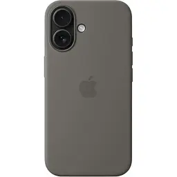 Чохол Silicone Case with MagSafe для Apple iPhone 16 Stone Gray AAA [154514] - мініатюра 4