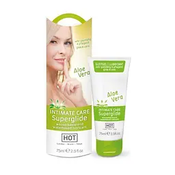 Лубрикант Intimate care superglide Aloe Vera, 75 мл