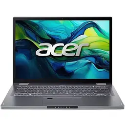 Ноутбук 2 в 1 ACER Aspire Spin 14 ASP14-51MTN-7563, (NX.KZYEX.00B), Intel Core 5 150U до 5,4 ГГц, 14" WUXGA Touch, 32 ГБ, SSD 1 ТБ, Intel Graphics, Linux,