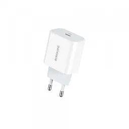 Мережевий зарядний пристрій Borofone BA38A Plus QC+PD 20W - мініатюра 3