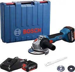 Шліфмашина кутова акумуляторна Professional GWS 18V-8 125мм 18В Bosch teh0025460 - мініатюра 2