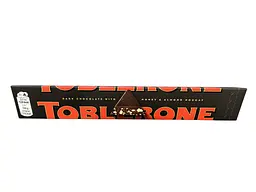 Чорний шоколад Toblerone Dark з медово-мигдальною нугою 100 г (7614500010617)