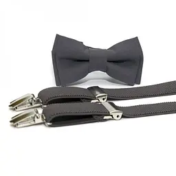 Дитячий набір підтяжки і метелик Gofin suspenders 5,5х10 см(2,5х100 см) od00046670 - мініатюра 4