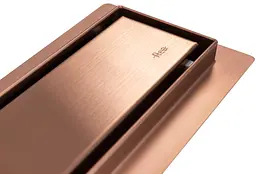 Душовий канал Rea Pure Neo 60 см brushed copper REA-G8020 - мініатюра 5